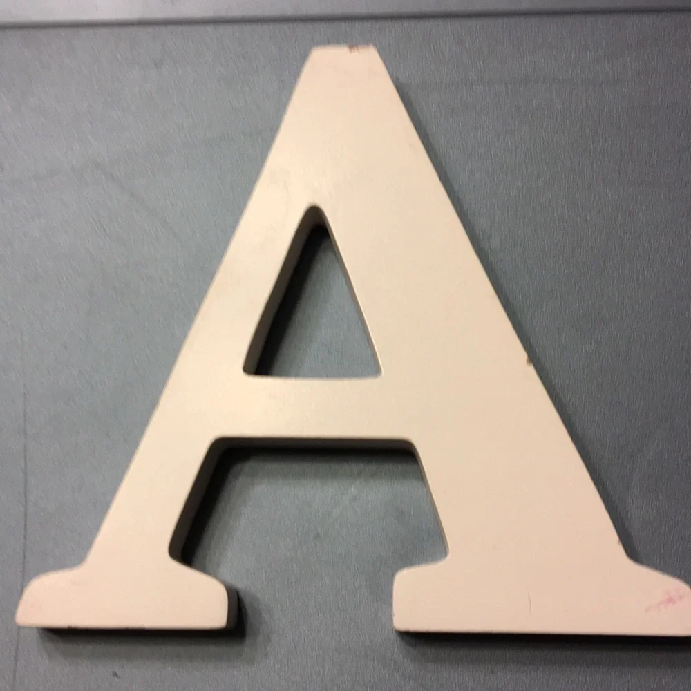 Ready to paint letters